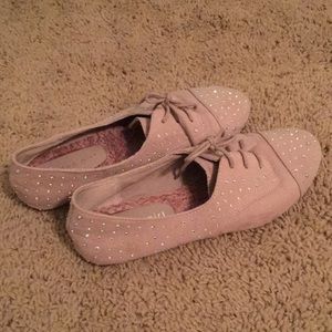 Madden girl rhinestone oxfords